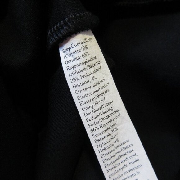 NWoT Spanx 20380R The Perfect Sheath in Classic Black Ponte Sleeveless Dress M - Picture 4 of 8